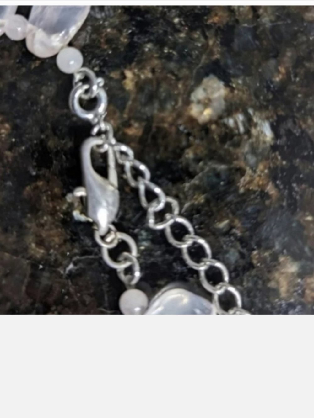BLUE Sapphire Tennis Bracelet 925 Sterling Silver Bracelet Diamond Chip - Picture 6 of 16